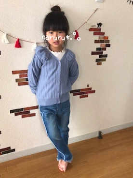 haruru*.°。さん(キッズ・110cm)の冬コーディネート