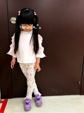 haruru*.°。さん（キッズ・110cm）の春コーディネート
