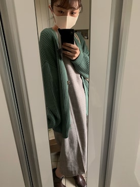 「シロップ．（シロップ．）のアイテム」を使った、たぬきさん（レディース・161cm）の秋コーディネート