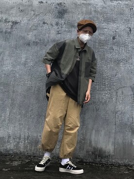 船长张一さんのコーディネート