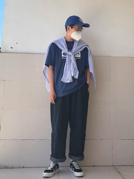 船长张一さんのコーディネート