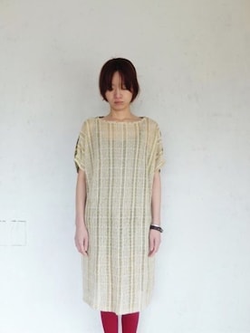 「アイテム（ワンピース、その他）」を使った、tomomiさん（レディース・161cm）の冬コーディネート