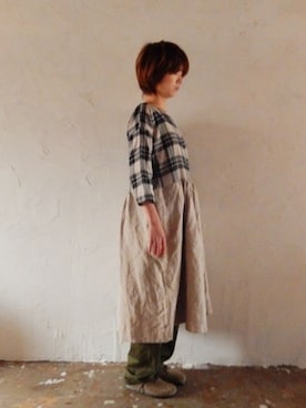 「TATAMI（タタミ）のアイテム」を使った、tomomiさん（レディース・161cm）の冬コーディネート