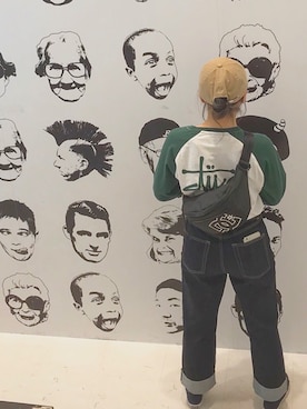 「DC（ディーシー）のアイテム（バッグ）」を使った、Raaa.さん（レディース・158cm）の春コーディネート