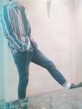 よしのすけさん（メンズ・176cm）の春コーディネート