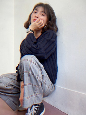 李李さん(レディース・152cm)の春コーディネート