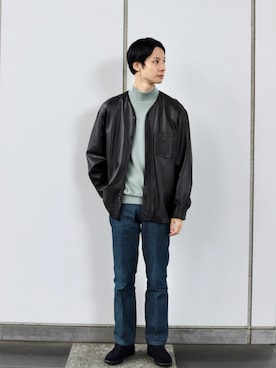 maru.さん(メンズ・178cm)の冬コーディネート