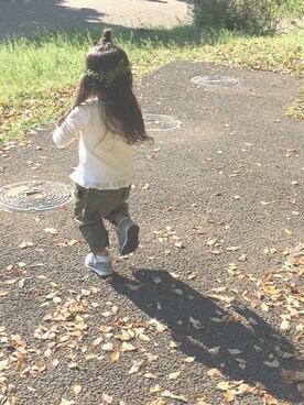 「MAKIE（マキエ）のアイテム」を使った、shihoさん（レディース・90cm）の春コーディネート