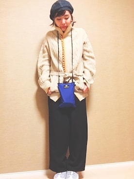 も3みさん（レディース・153cm）の冬コーディネート