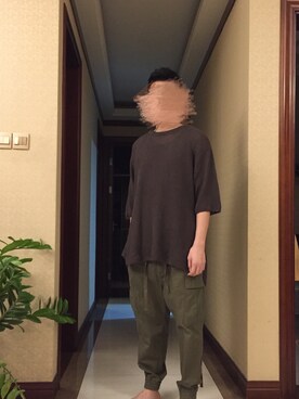 吃叉烧看流星さんのコーディネート