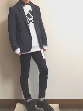 O$A158 相互フさん（メンズ・158cm）の冬コーディネート