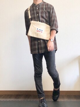 「omake（オマケ）のアイテム」を使った、O$A158 相互フさん（メンズ・159cm）の夏コーディネート