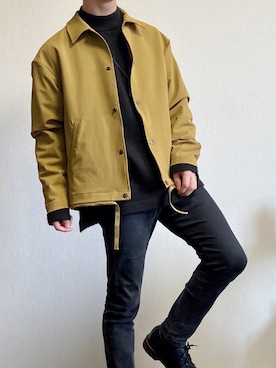 O$A158 相互フさん（メンズ・159cm）の冬コーディネート