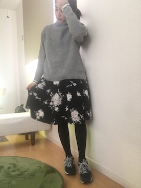 「チーム冨樫」｜舞桜さん（レディース・149cm）の冬コーディネート