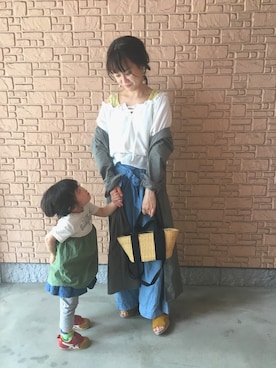 「風邪っぴき」｜舞桜さん（レディース・149cm）の春コーディネート