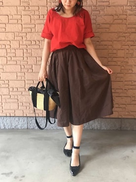 舞桜さん（レディース・149cm）の秋コーディネート