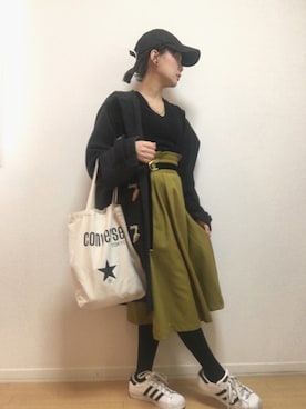 舞桜さん(レディース・149cm)の冬コーディネート
