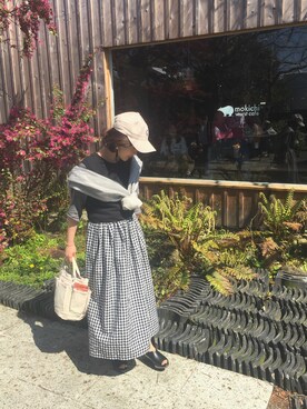 舞桜さん(レディース・149cm)の春コーディネート