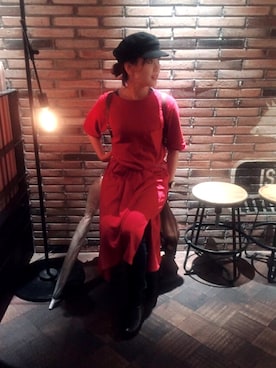 「LuncH（ランチ）のアイテム」を使った、舞桜さん（レディース・149cm）の夏コーディネート