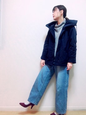 「アイテム（ブルゾン）」を使った、舞桜さん（レディース・149cm・30代）の春コーディネート