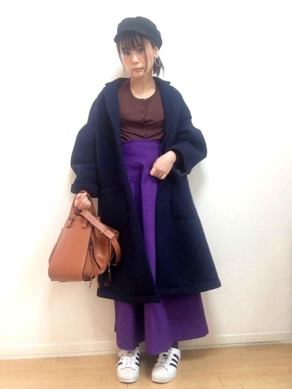 舞桜さんの「ボンディングブロードスカート（NINE）」を使ったコーディネート