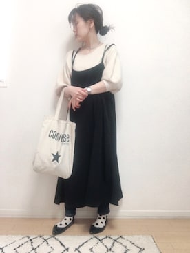 「sango（sango）のアイテム（アクセサリー）」を使った、舞桜さん（レディース・149cm）の春コーディネート