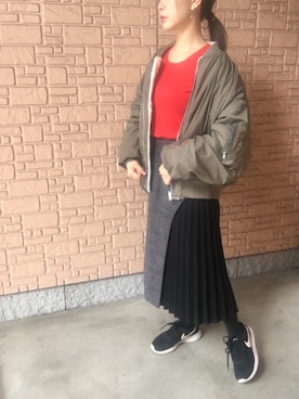 舞桜さん（レディース・149cm）の冬コーディネート