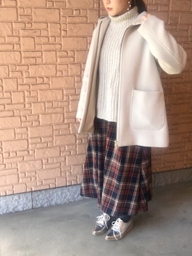 舞桜さん(レディース・149cm)の冬コーディネート