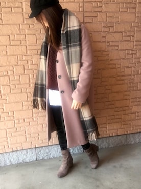 舞桜さん(レディース・149cm)の冬コーディネート