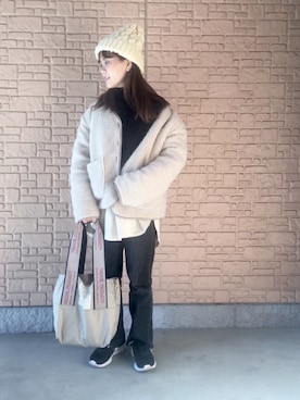 舞桜さん（レディース・149cm）の冬コーディネート