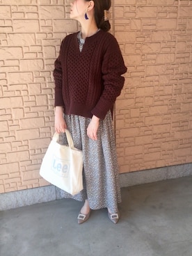 舞桜さん（レディース・149cm）の冬コーディネート