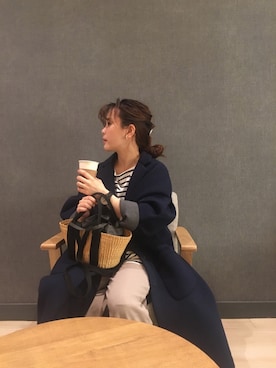「haco!（ハコ）のアイテム（その他アウター）」を使った、舞桜さん（レディース・149cm）の春コーディネート