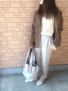 舞桜さん(レディース・149cm)の春コーディネート