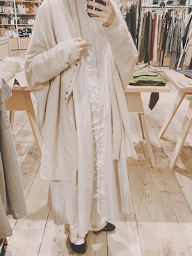 「秋のマイ旬スタイル」｜「アイテム（バレエシューズ）」を使った、namiさん（レディース・159cm）の秋コーディネート