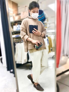 「classicalelf（クラシカルエルフ）のアイテム（パーカー）」を使った、きょんさん（メンズ・168cm）の夏コーディネート