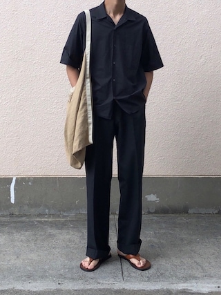 AURALEE（オーラリー）の「オープンカラーシャツ MEN（シャツ/ブラウス
