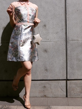 「結婚式スタイル」｜THEDRESS（レンタルドレス）さん（レディース・160cm）の春コーディネート