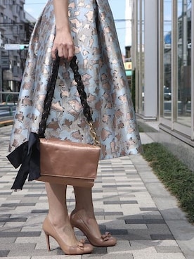 「LANVIN（ランバン）のアイテム」を使った、THEDRESS（レンタルドレス）さん（レディース・160cm）の春コーディネート