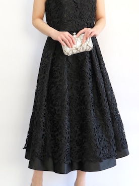 「--（--）のアイテム（ワンピース/ドレス）」を使った、THEDRESS（レンタルドレス）さん（レディース・160cm）の春コーディネート
