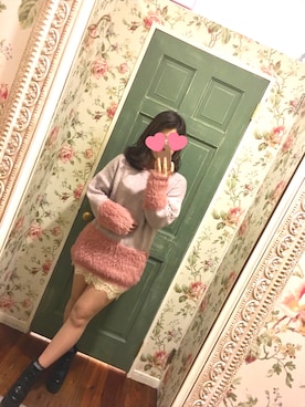 「dazzlin（ダズリン）のアイテム（チュニック）」を使った、Nancyさん（レディース・158cm）の冬コーディネート
