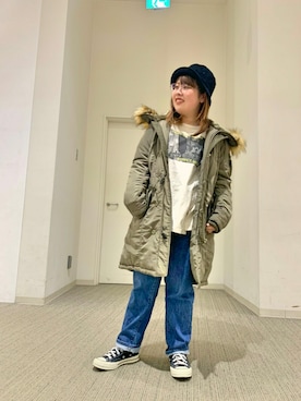 sakiさん（レディース・147cm）の冬コーディネート