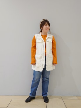 sakiさん（レディース・147cm）の冬コーディネート