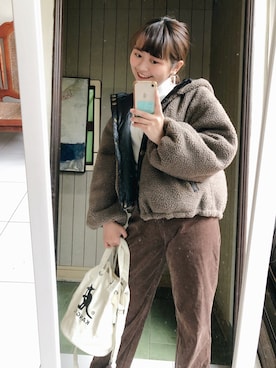 wanさん(レディース・157cm)の冬コーディネート