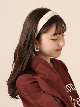 「Me%（ミィパーセント）のアイテム」を使った、Me%さん（レディース・161cm）の冬コーディネート