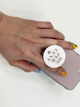 「アイテム（スマホグッズ）」を使った、Me%さん（レディース・161cm）の春コーディネート