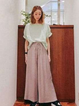 nagashimaさん（レディース・160cm）の夏コーディネート