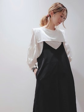 「du noir」｜nagashimaさん（レディース・160cm）の夏コーディネート