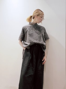 「du noir」｜nagashimaさん（レディース・160cm）の秋コーディネート