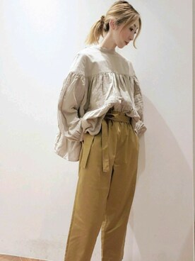 nagashimaさん（レディース・160cm）の秋コーディネート