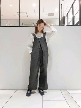 「du noir」｜nagashimaさん（レディース・160cm）の春コーディネート
